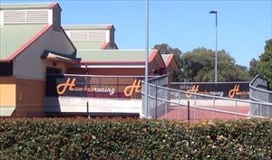 HawkesRacing banners for the Rosehill stables